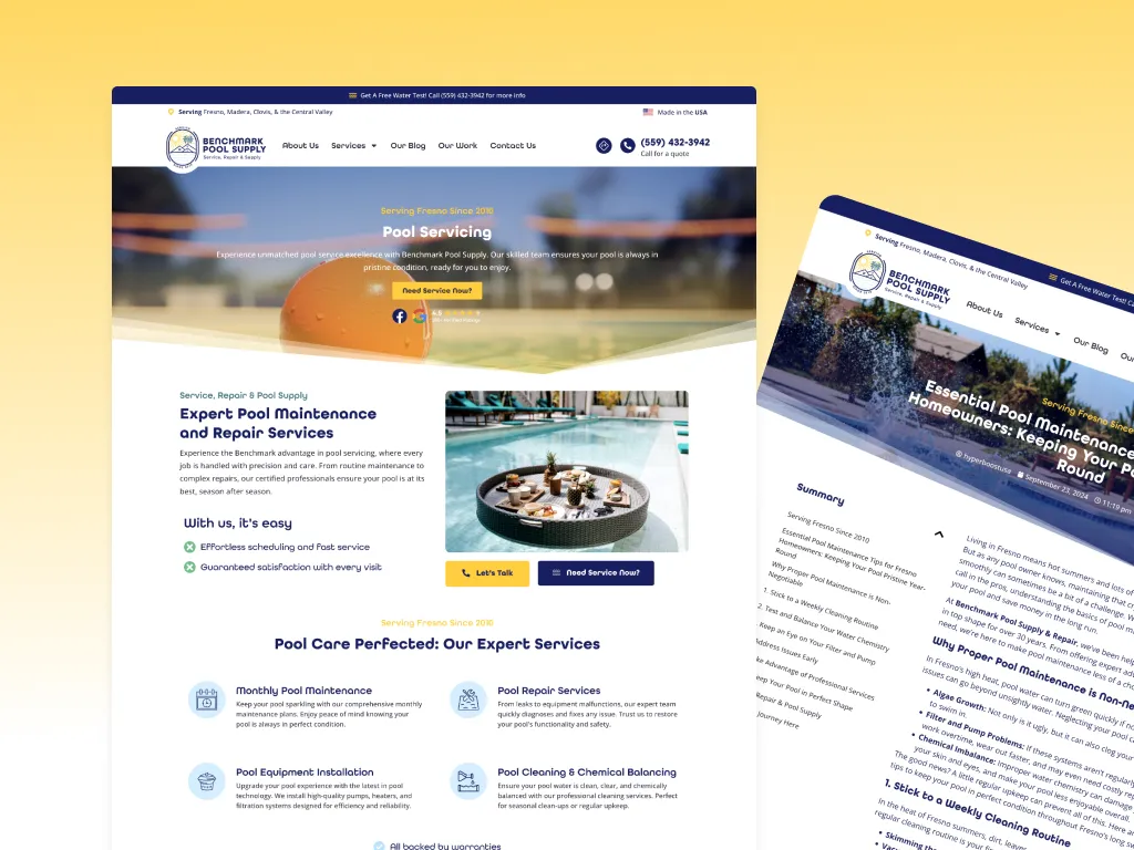 Benchmark Pool Supply